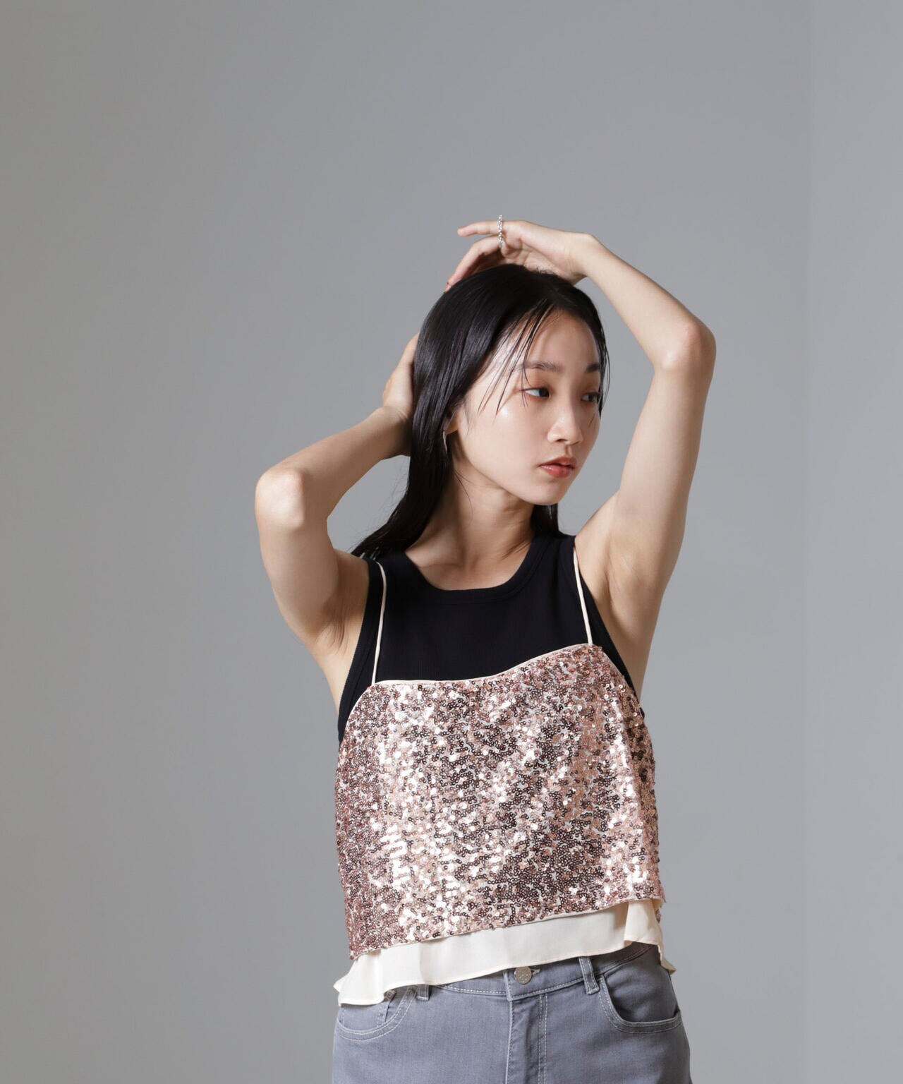 Baum und Pferdgarten/Sequins チューブキャミ(セットアップ可) 6714225002