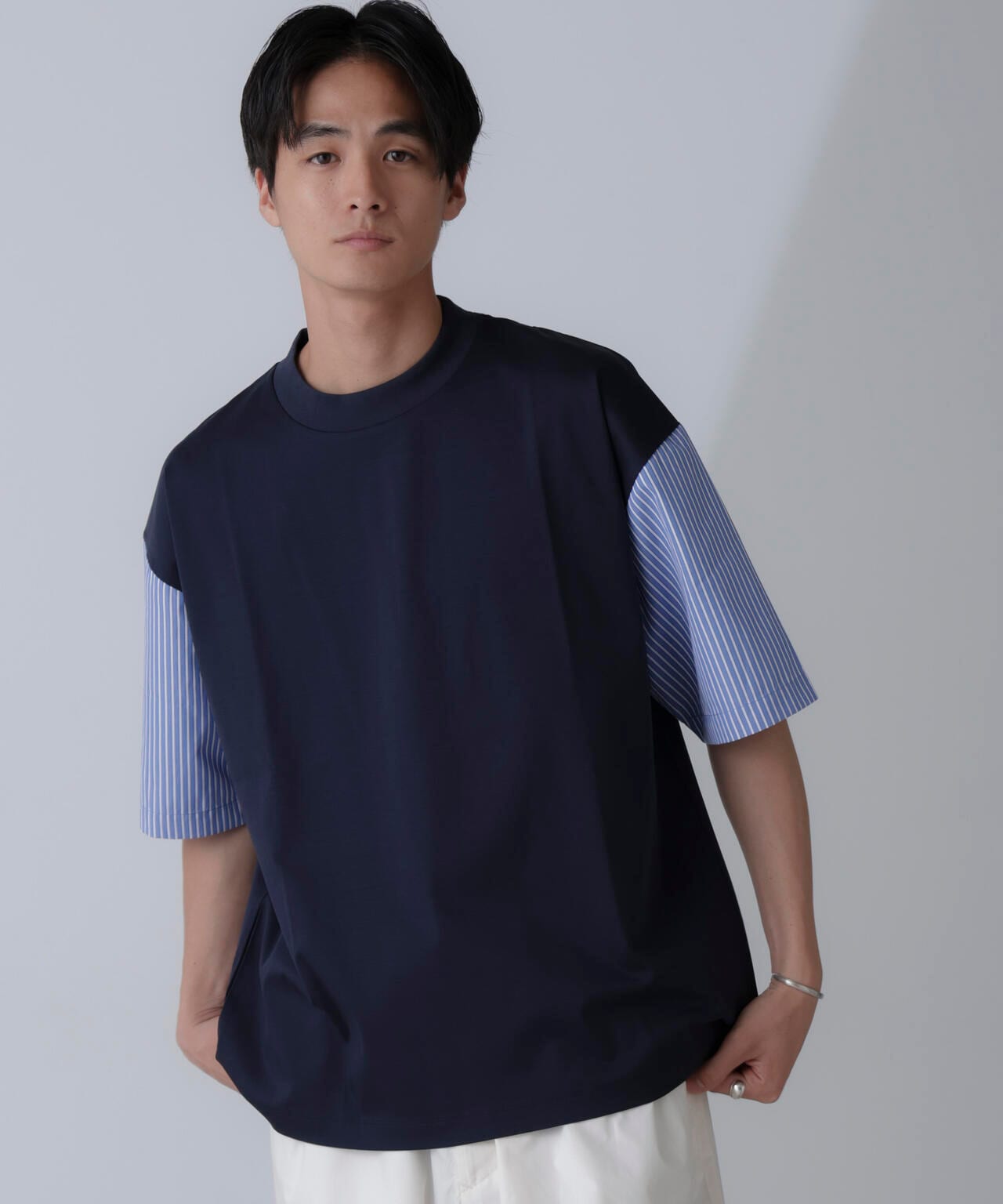 コンビハーフスリーブTシャツ 6684224209