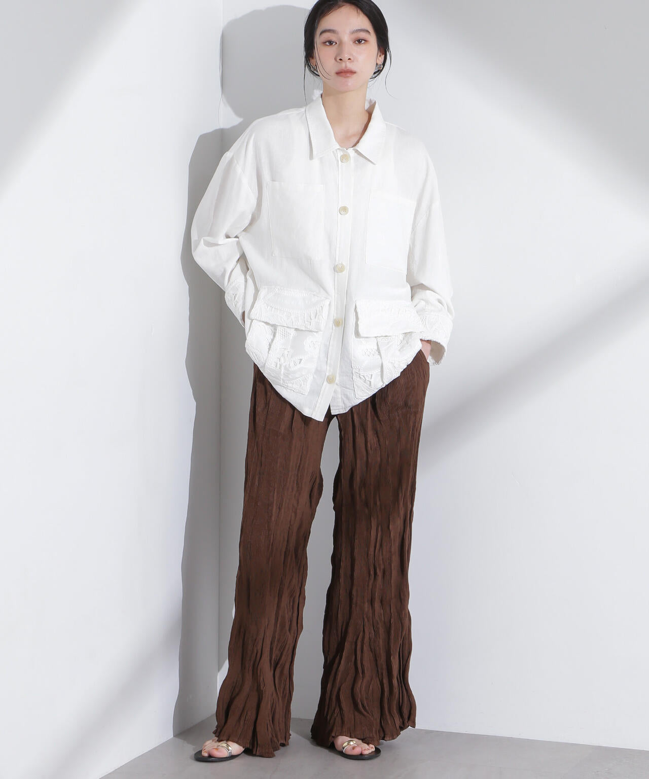 Gongdid Design/Wavy pants 6715127049