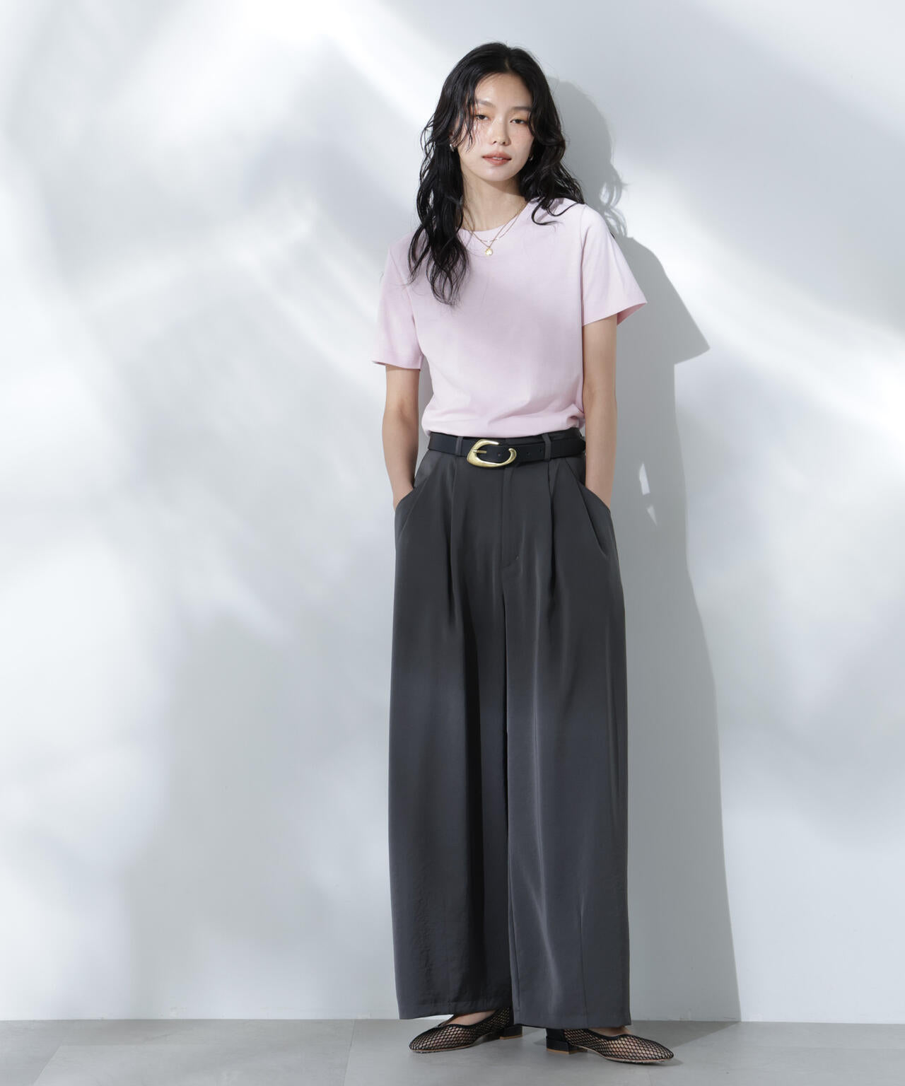 Anti Soaked(R) 汗染み防止カラフルクルーTシャツ 6695124306