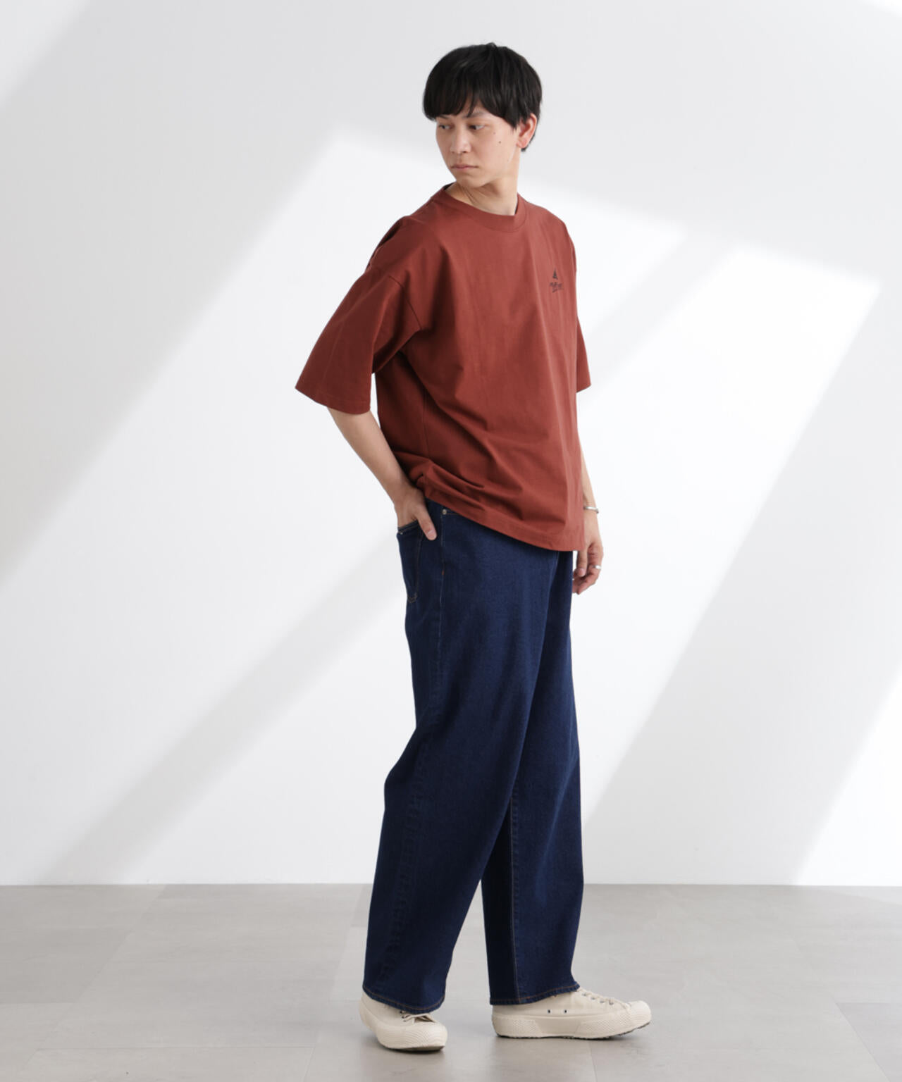 「MOFFISIE」1.0オリジナルプリント Tシャツ 半袖 6725124225