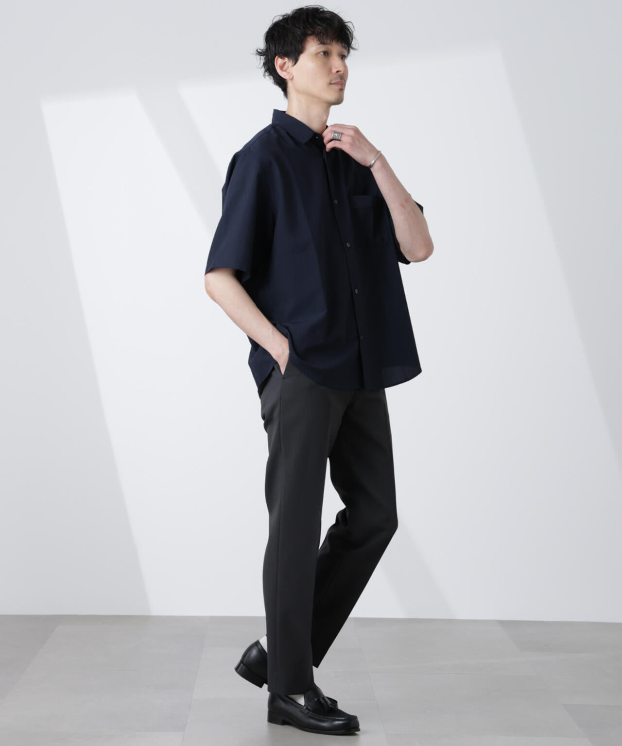 セオアルファシャツ 半袖(セットアップ可) 6725121208