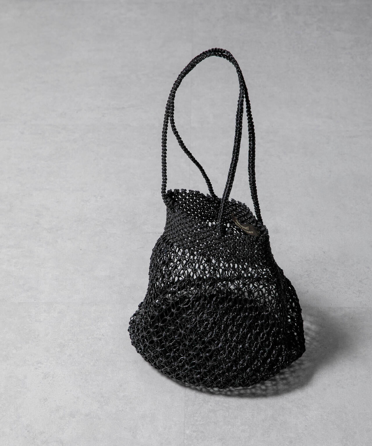 The Bagmati/メタリック マクラメバッグ 6715132058