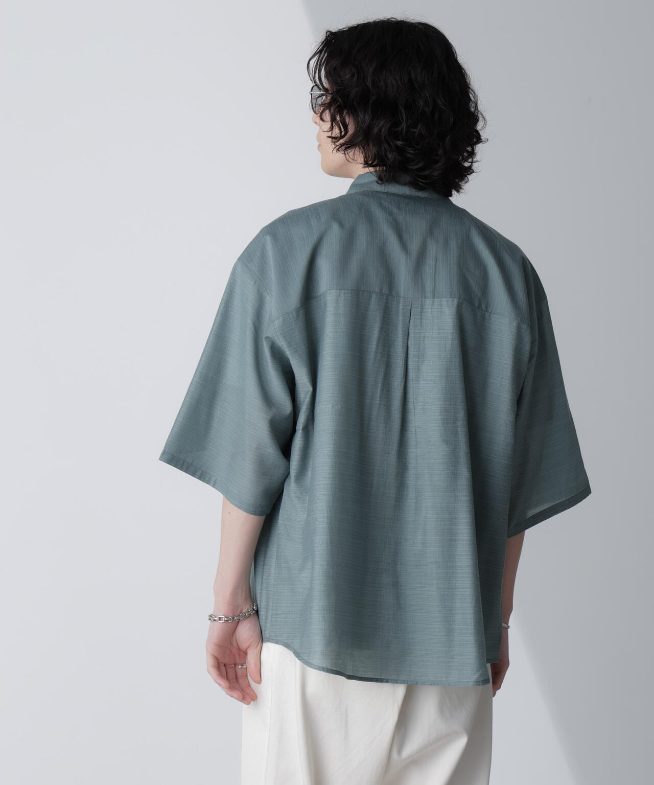 リラックスシアーシャツ 半袖 6724121231