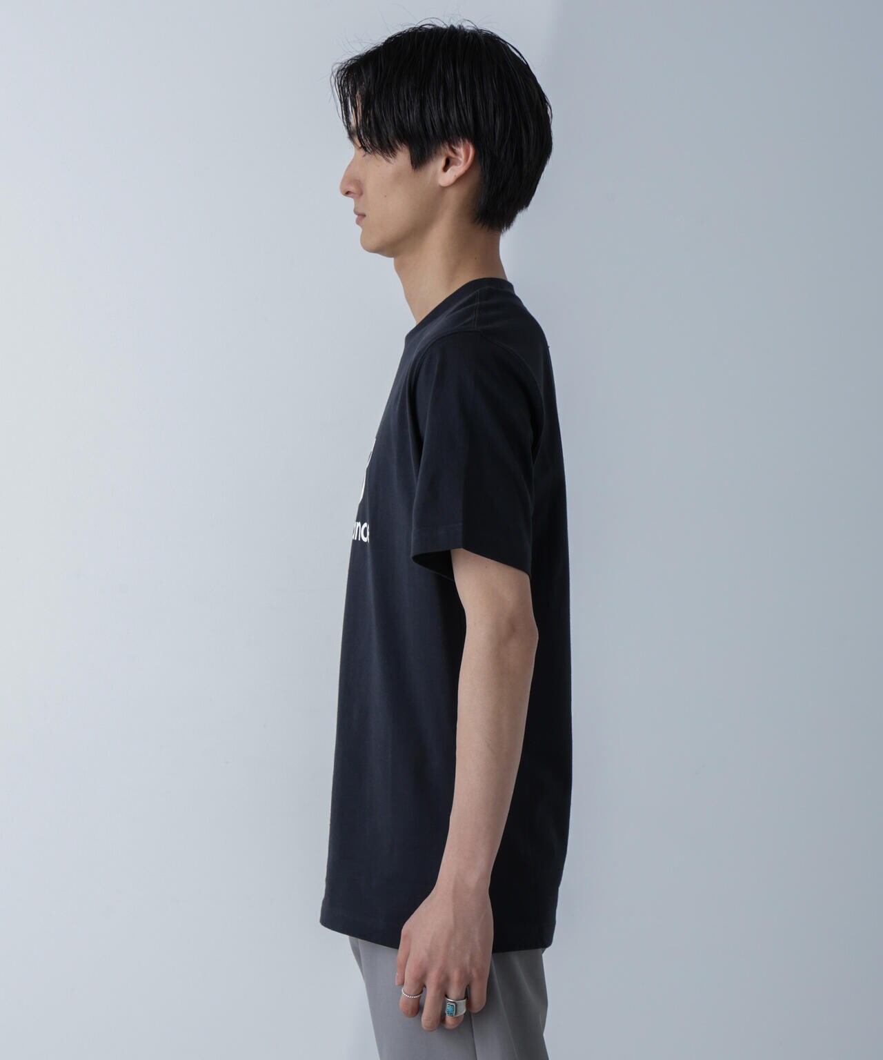 new balance/Stacked Logo ショートスリーブTシャツ 6704124043
