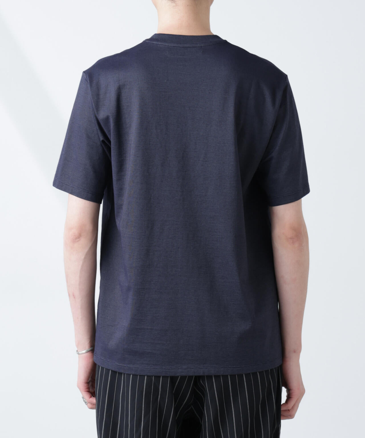 ソラーロライトストレッチヘンリーネックTシャツ(セットアップ可) 6685124237