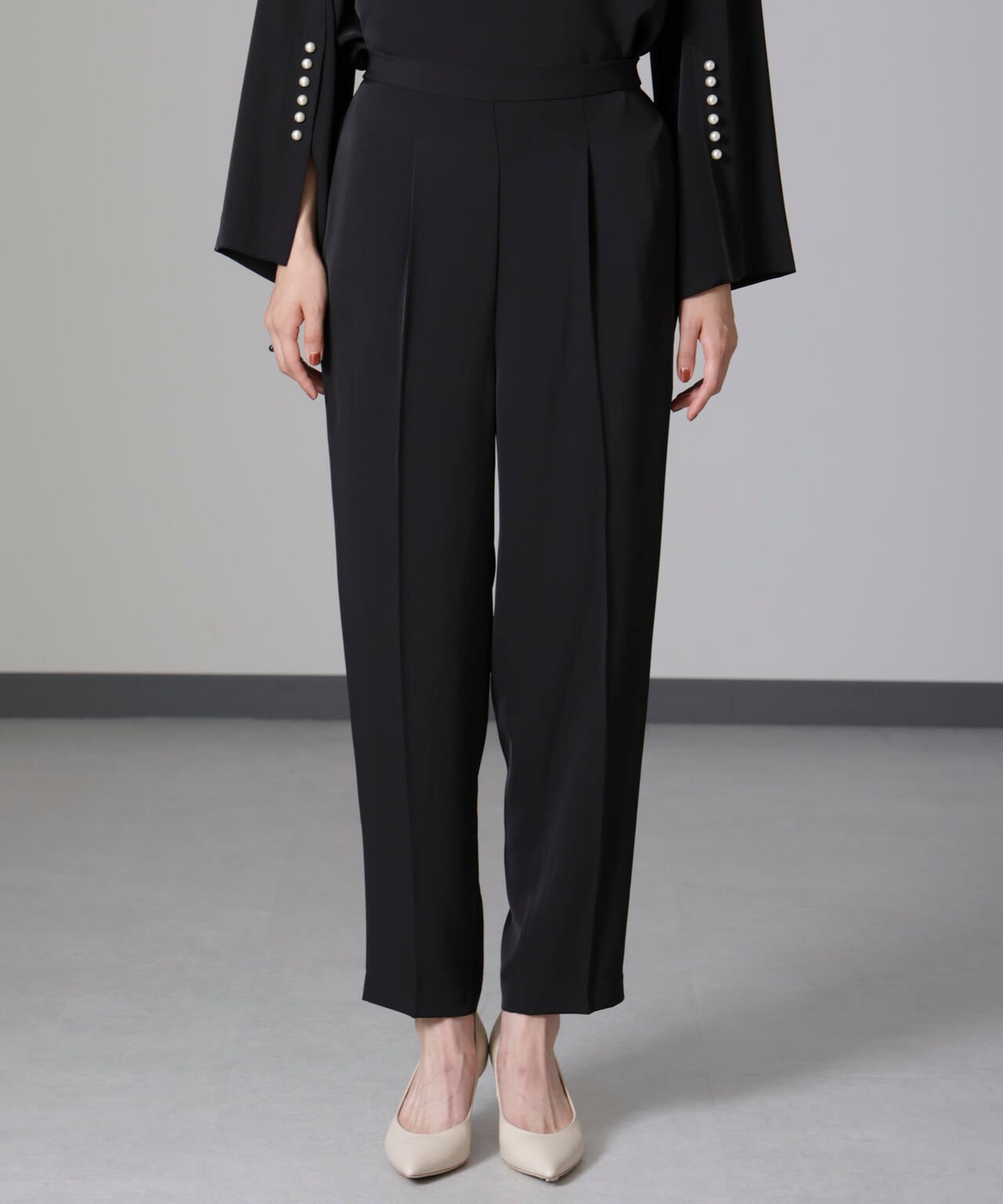 troisiemechaco/DOUBLE CLOTH セットアップパンツ 6714229002