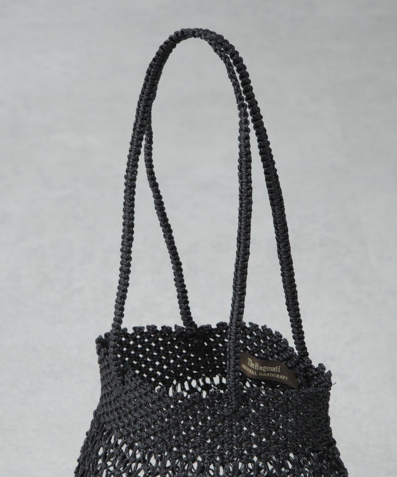 The Bagmati/メタリック マクラメバッグ 6715132058
