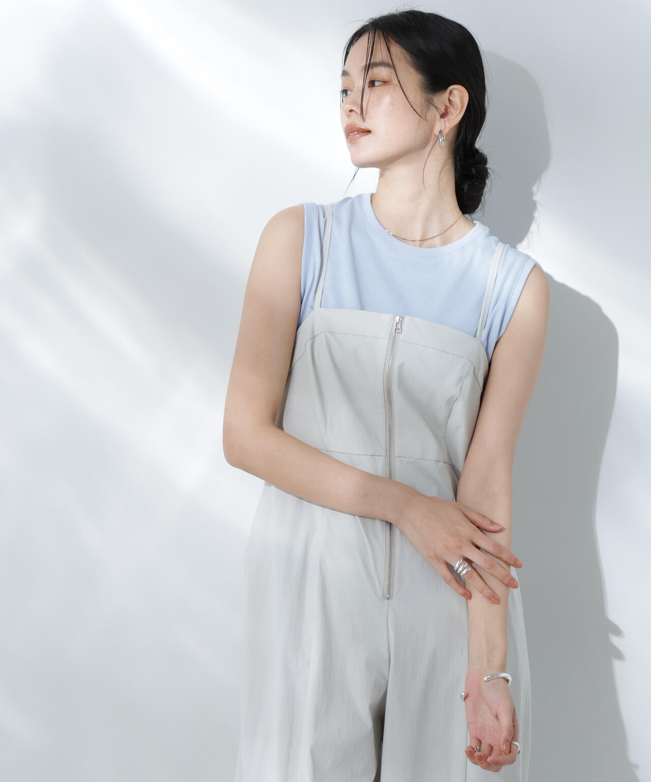 Anti Soaked(R) 汗染み防止カラフルノースリTシャツ 6695124307