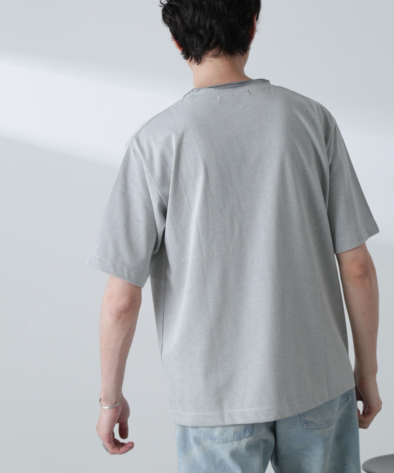 ダブルロールネック プレーティングTシャツ 6684124251