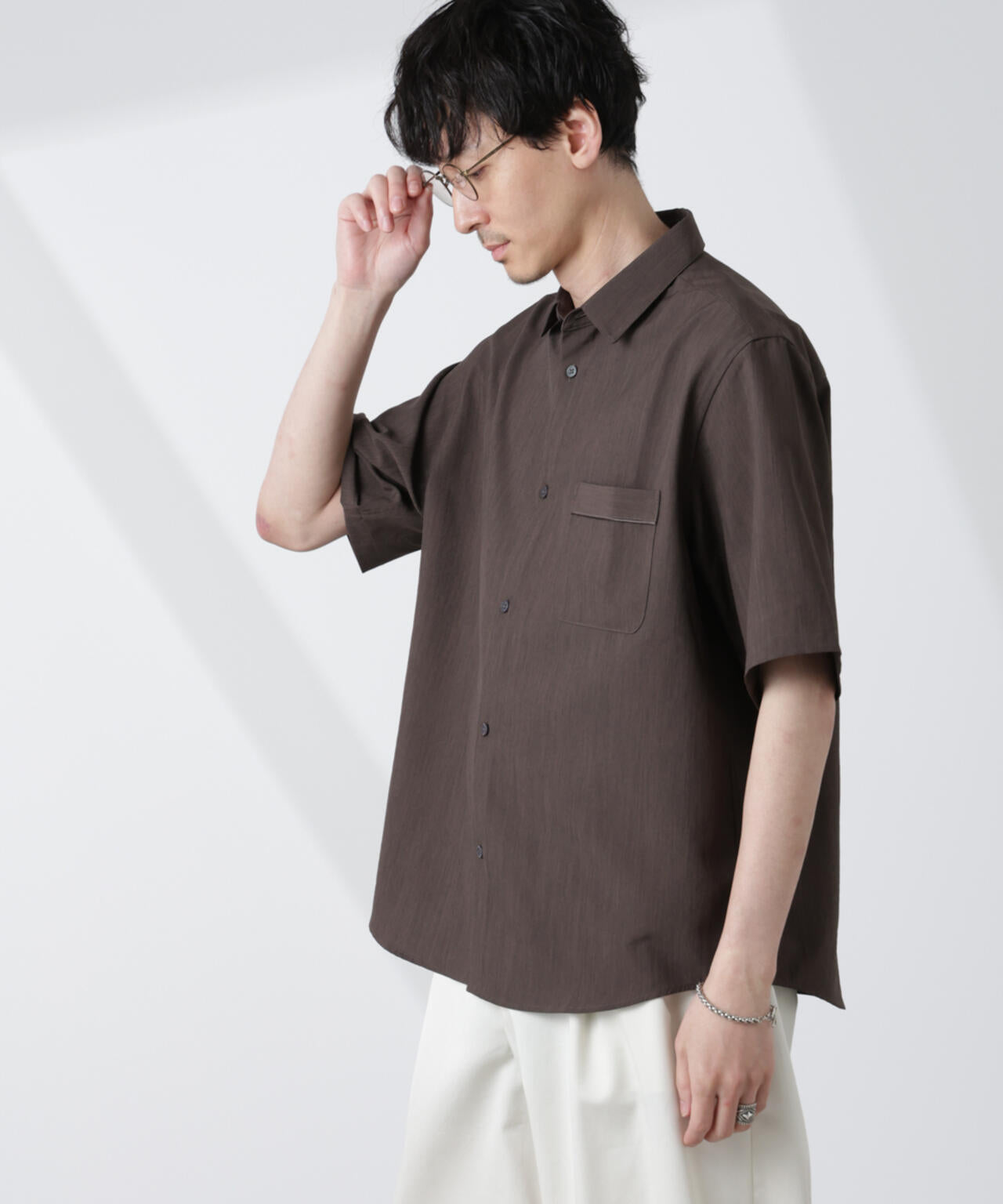 セオアルファシャツ 半袖(セットアップ可) 6725121208