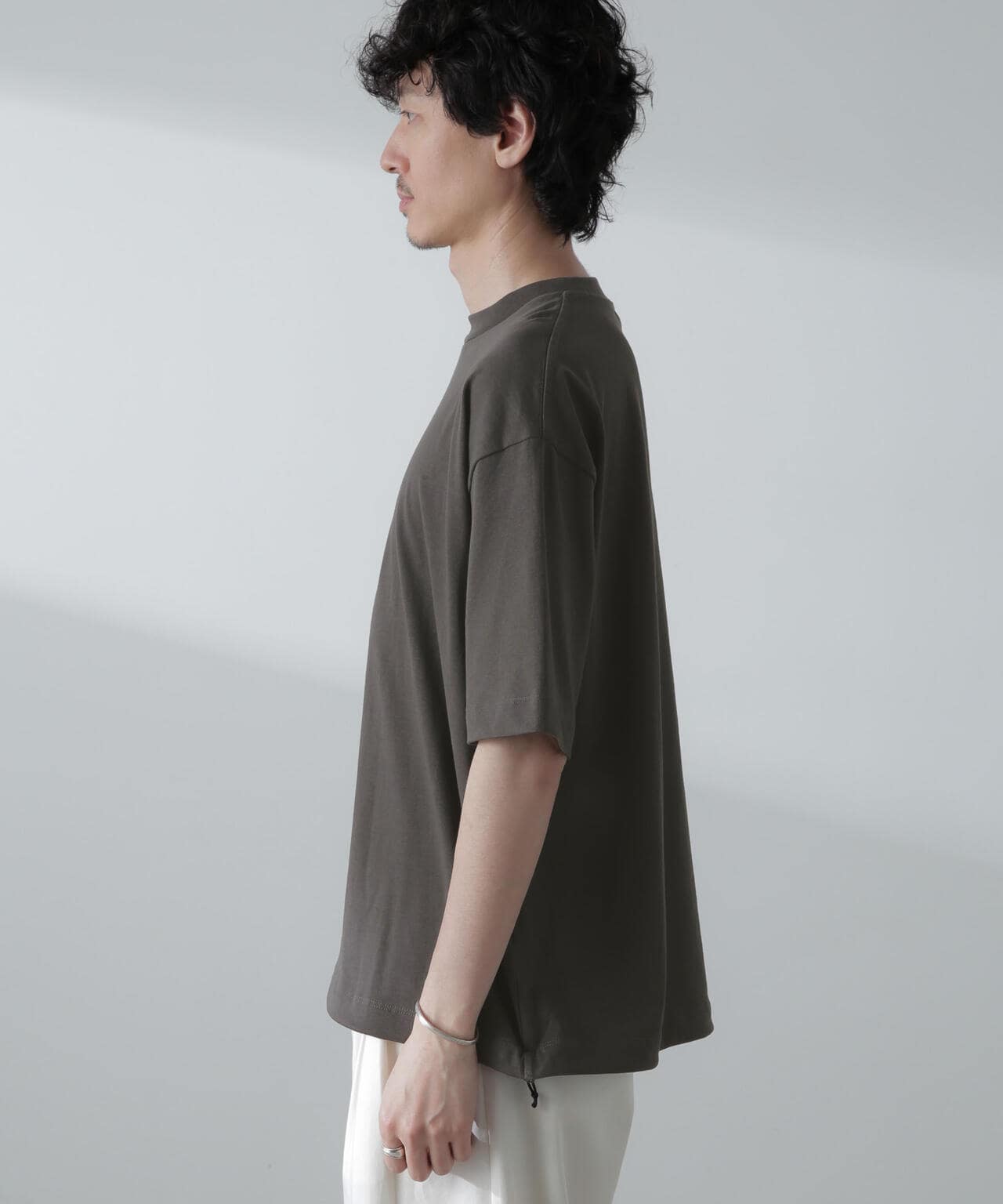 NORMANBROS別注 ドローコードBIGTシャツ 半袖 6724124251