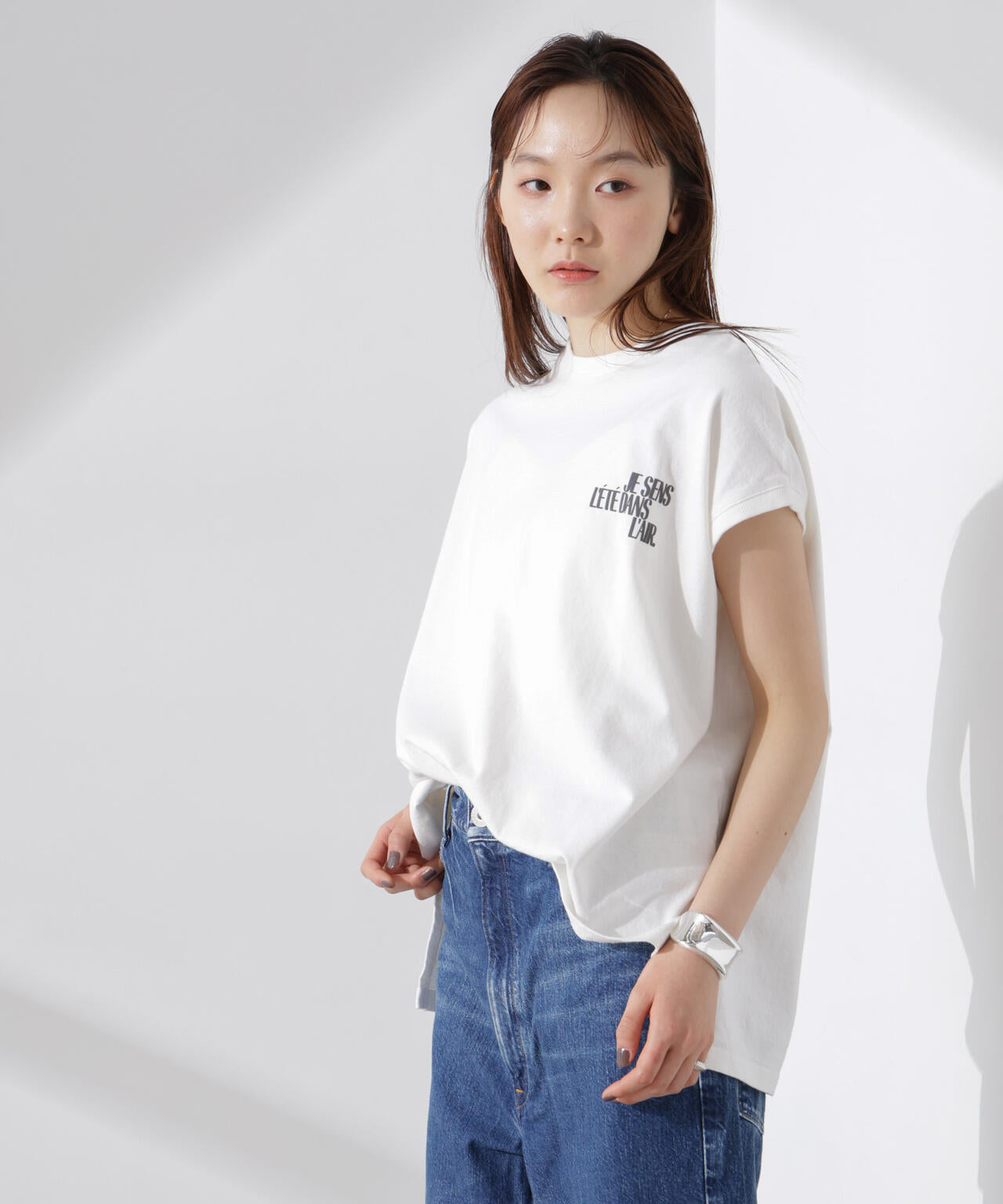 upper hights/BIG NO SLEEVE TEE 6715124023