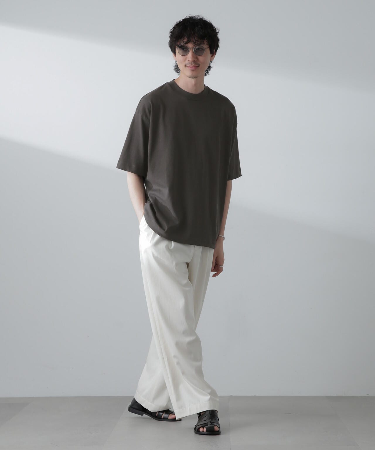 NORMANBROS別注 ドローコードBIGTシャツ 半袖 6724124251
