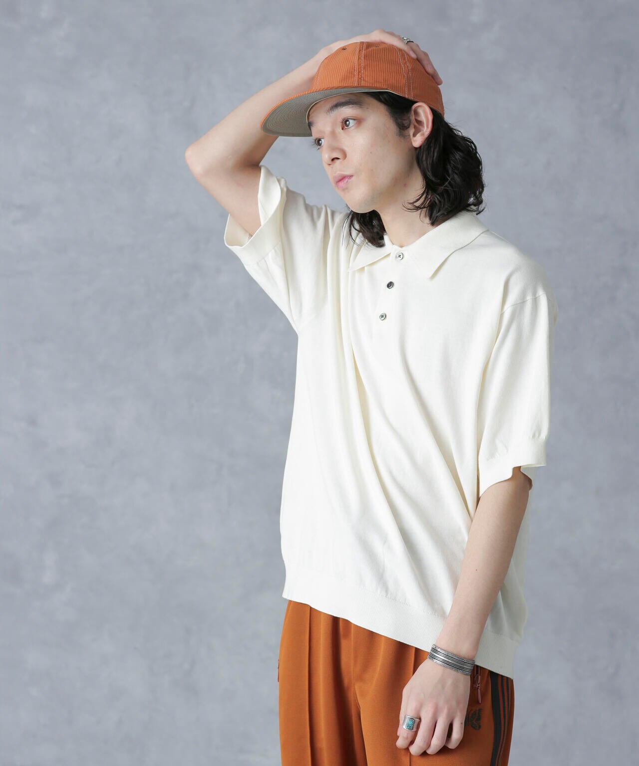 POTEN/別注 SEERSUCKER STITCH CAP 6704139039