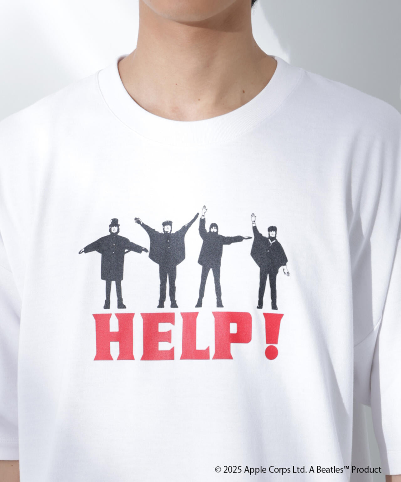 Anti Soaked(R)×BEATLES HELP 汗染み防止Tシャツ 6685124219