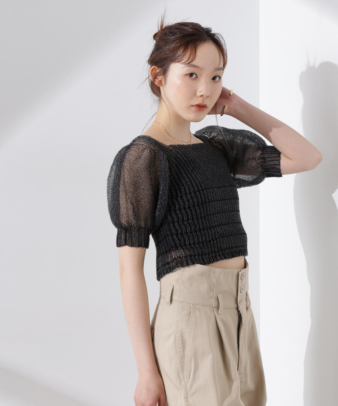 ODAKHA/specter puff sleeve P/O 6715122023