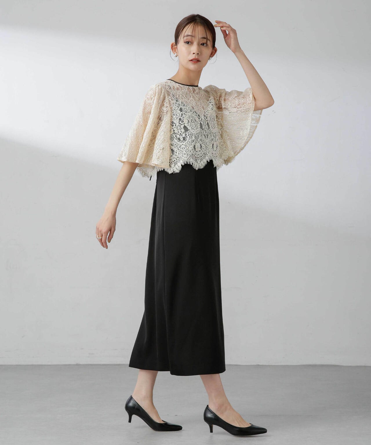 troisiemechaco/パネルレース ダブルクロス 3WAYワンピース 6714119024