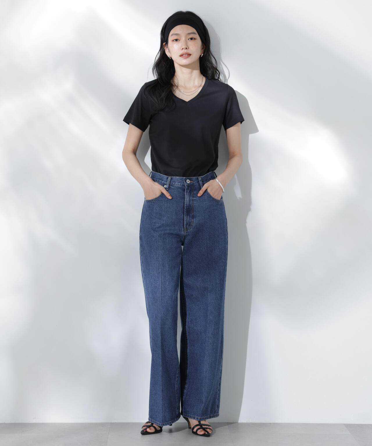 Anti Soaked(R) 汗染み防止VネックTシャツ 6695124301