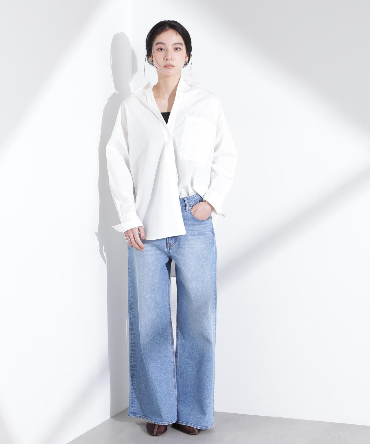 「MC」”TIMELESS WARDROBE”ワイドフィットデニム 6695127317