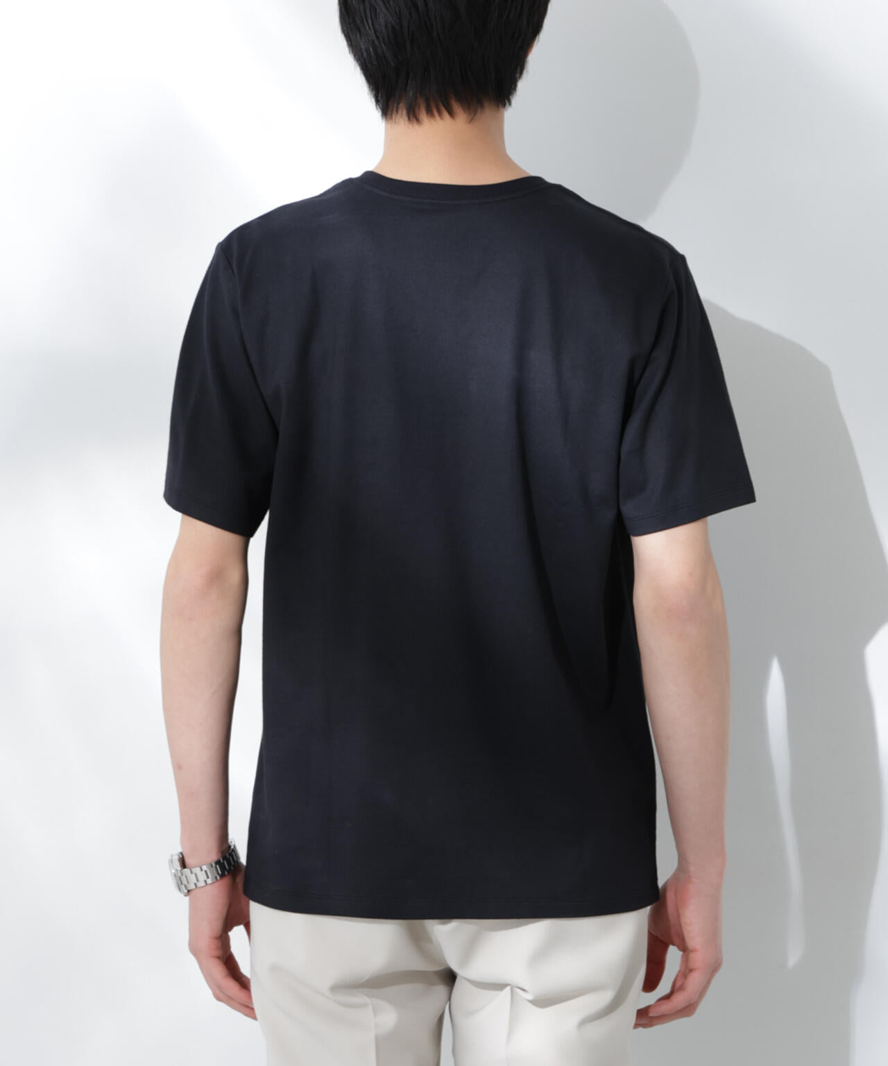 WEB限定/Anti Soaked(R) 汗染み防止 Vネック レギュラーシルエットTシャツ 6685124206