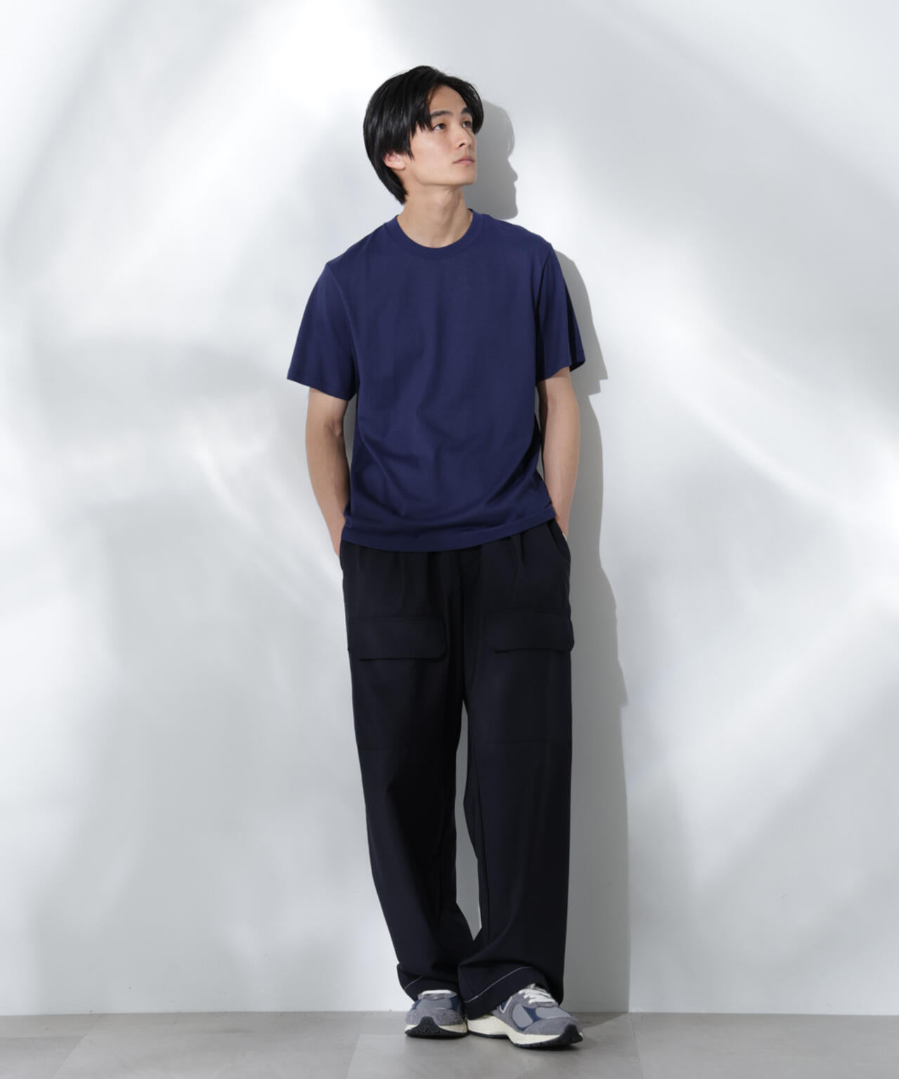Anti Soaked(R) 汗染み防止 クルーネック レギュラーシルエットTシャツ 6685124202