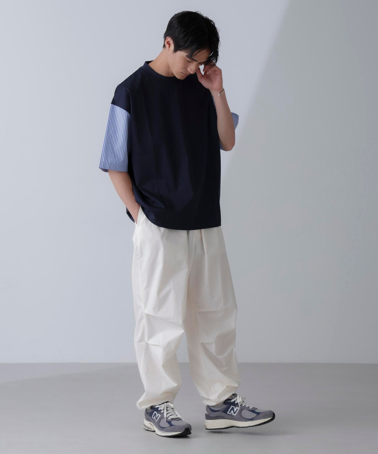 コンビハーフスリーブTシャツ 6684224209