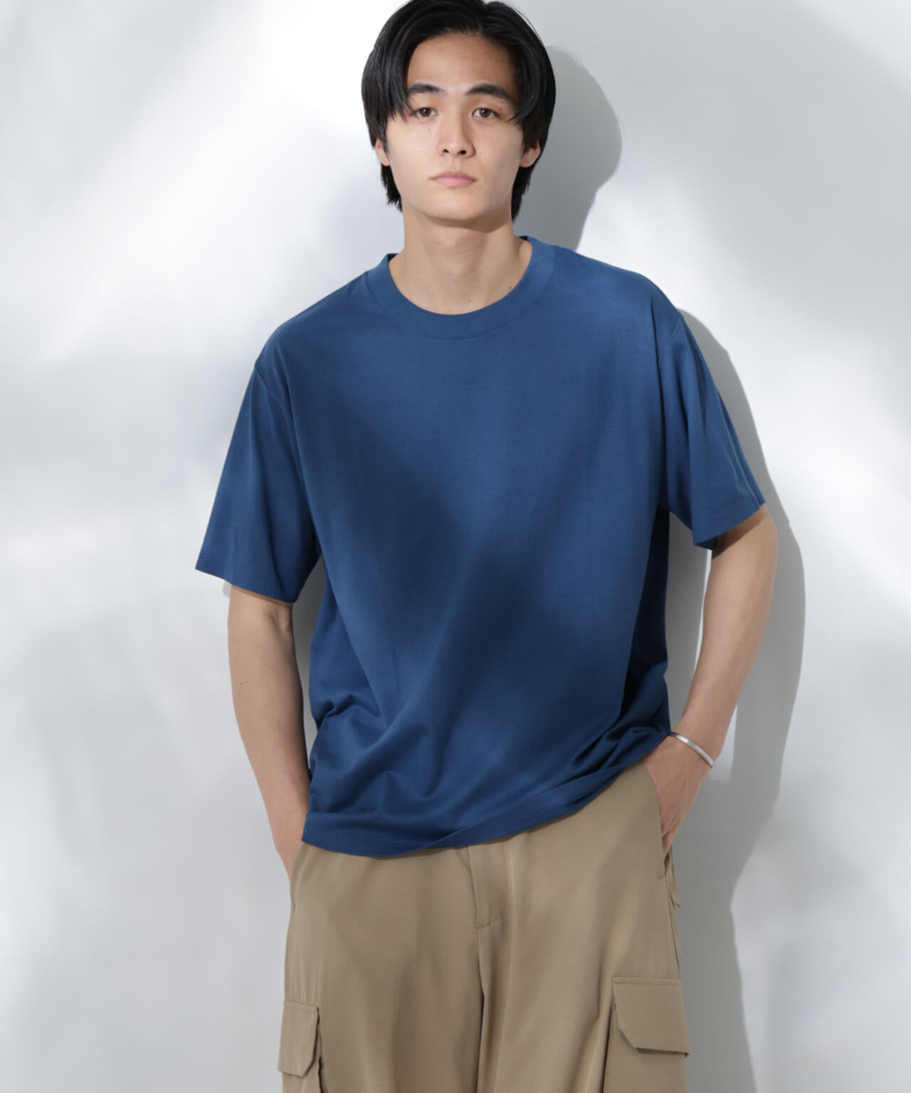 Anti Soaked(R)汗染み防止 De Light ミドルシルエットTシャツ 6685124211
