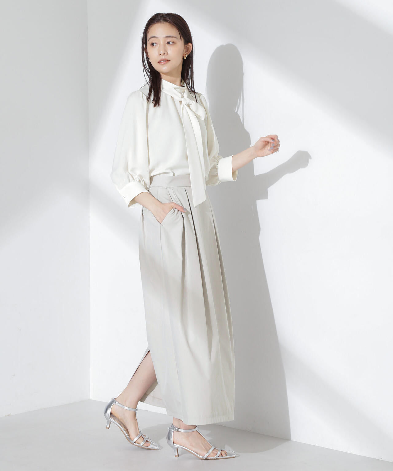 タックコクーンスカート 6735130312
