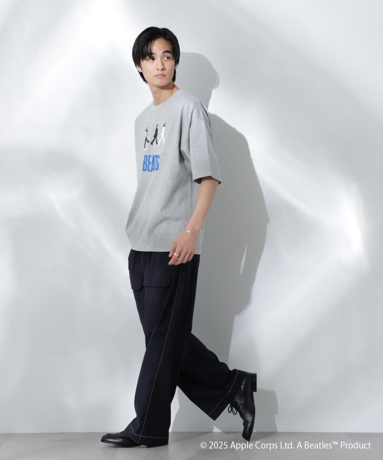 Anti Soaked(R)×BEATLES ABBEY ROAD汗染み防止Tシャツ 6685124217