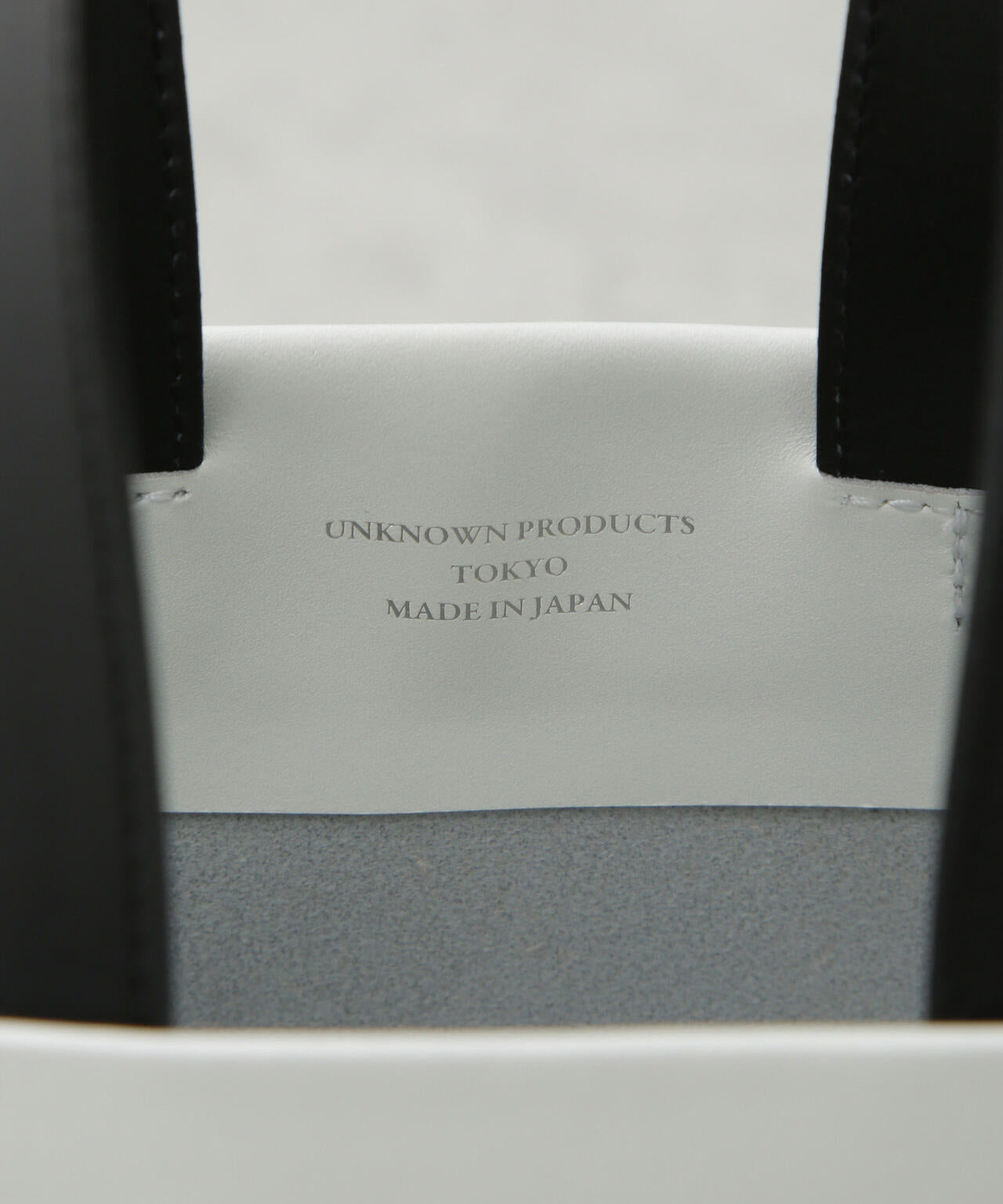 UNKNOWN PRODUCTS/別注 Leather Paper Bag Small 6705132188