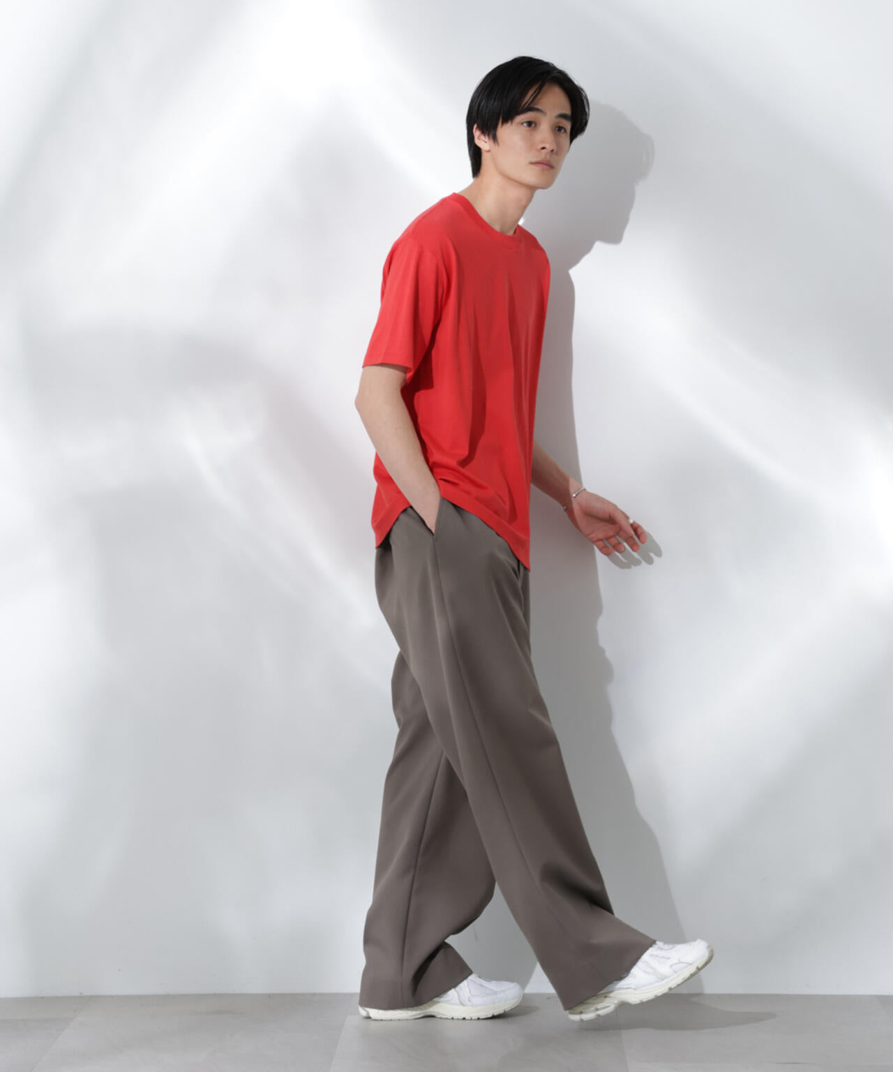 Anti Soaked(R)汗染み防止 De Light ミドルシルエットTシャツ 6685124211