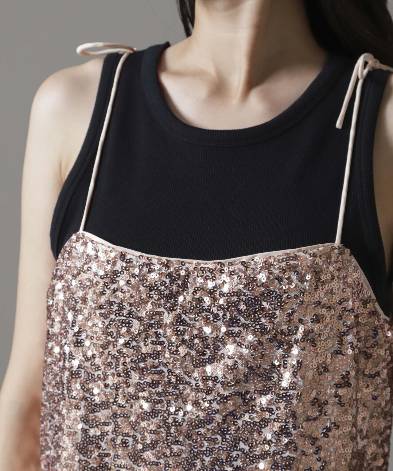 Baum und Pferdgarten/Sequins チューブキャミ(セットアップ可) 6714225002