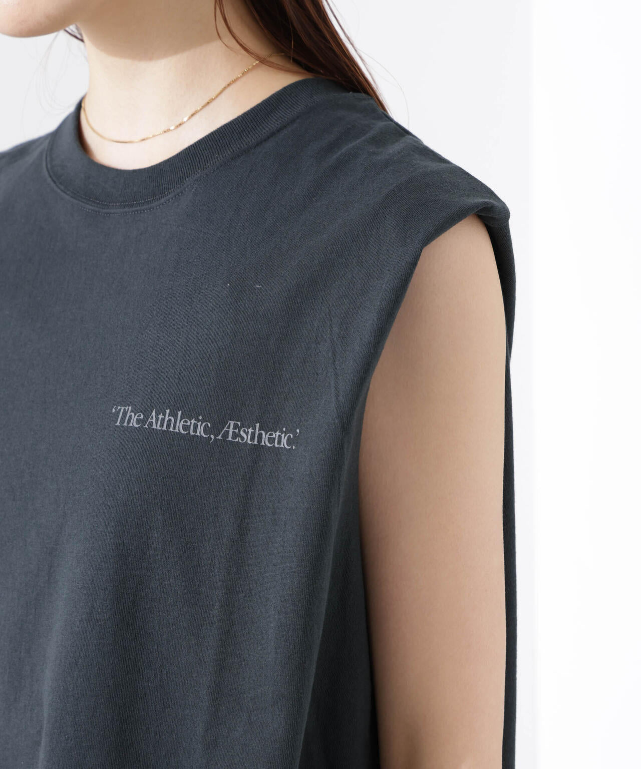 RUSSELL ATHLETIC/別注 Jersey Sleeveless Graphic T 6715124034
