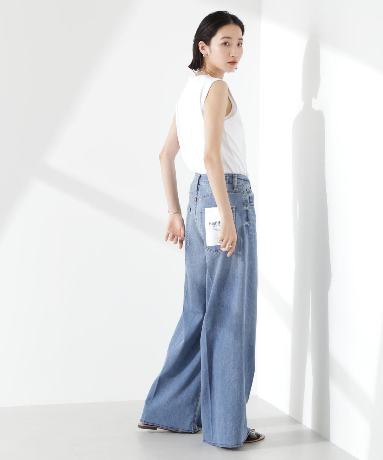 Healthy DENIM/Wild Ginger バギーデニム 6715127040