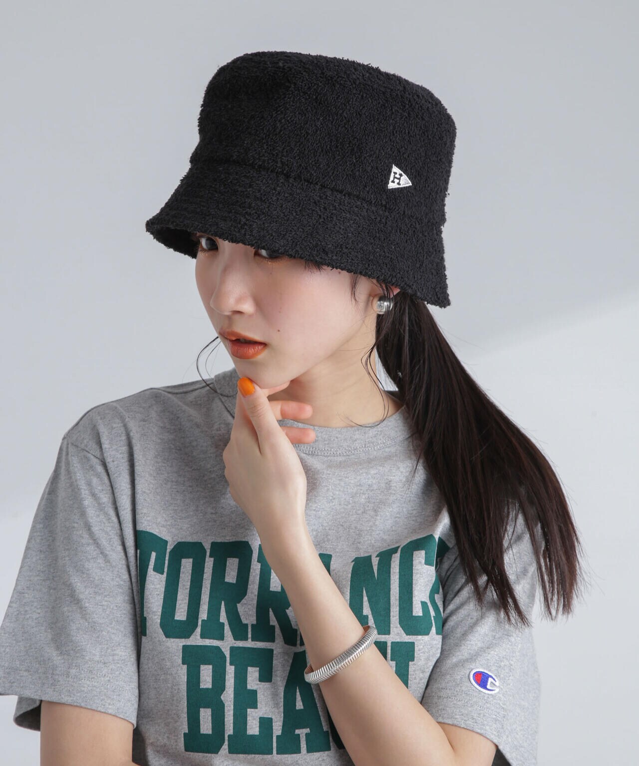 Healthknit/別注パイルバケットハット 6734139301