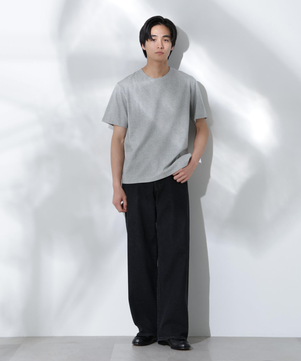 Anti Soaked(R) 汗染み防止 クルーネック レギュラーシルエットTシャツ 6685124202