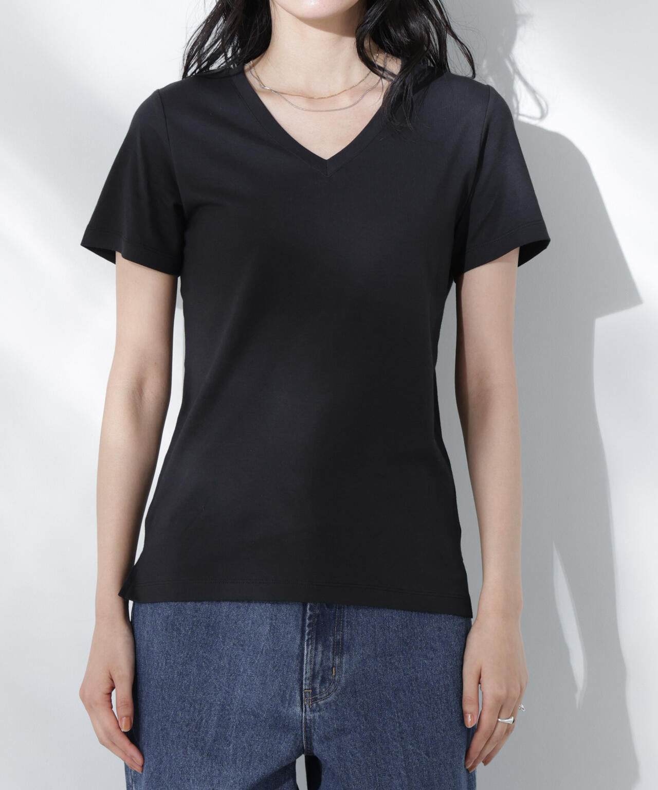 Anti Soaked(R) 汗染み防止VネックTシャツ 6695124301