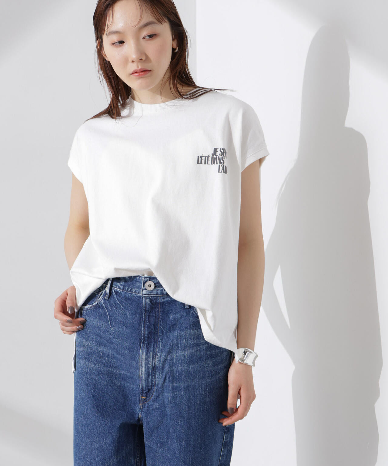 upper hights/BIG NO SLEEVE TEE 6715124023