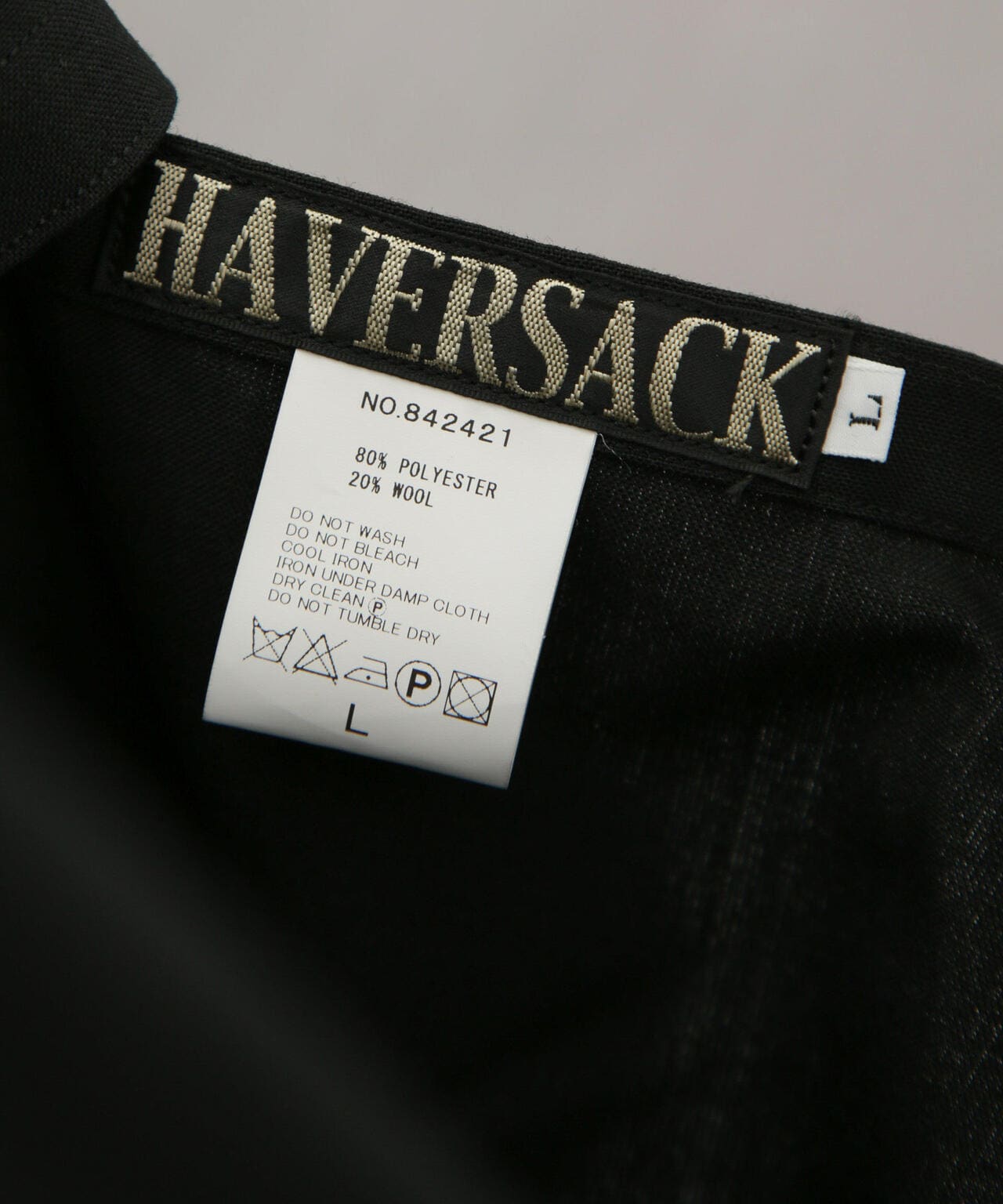 HAVERSACK/ハイカウントトロピカル Vネックワークベスト 6704125009