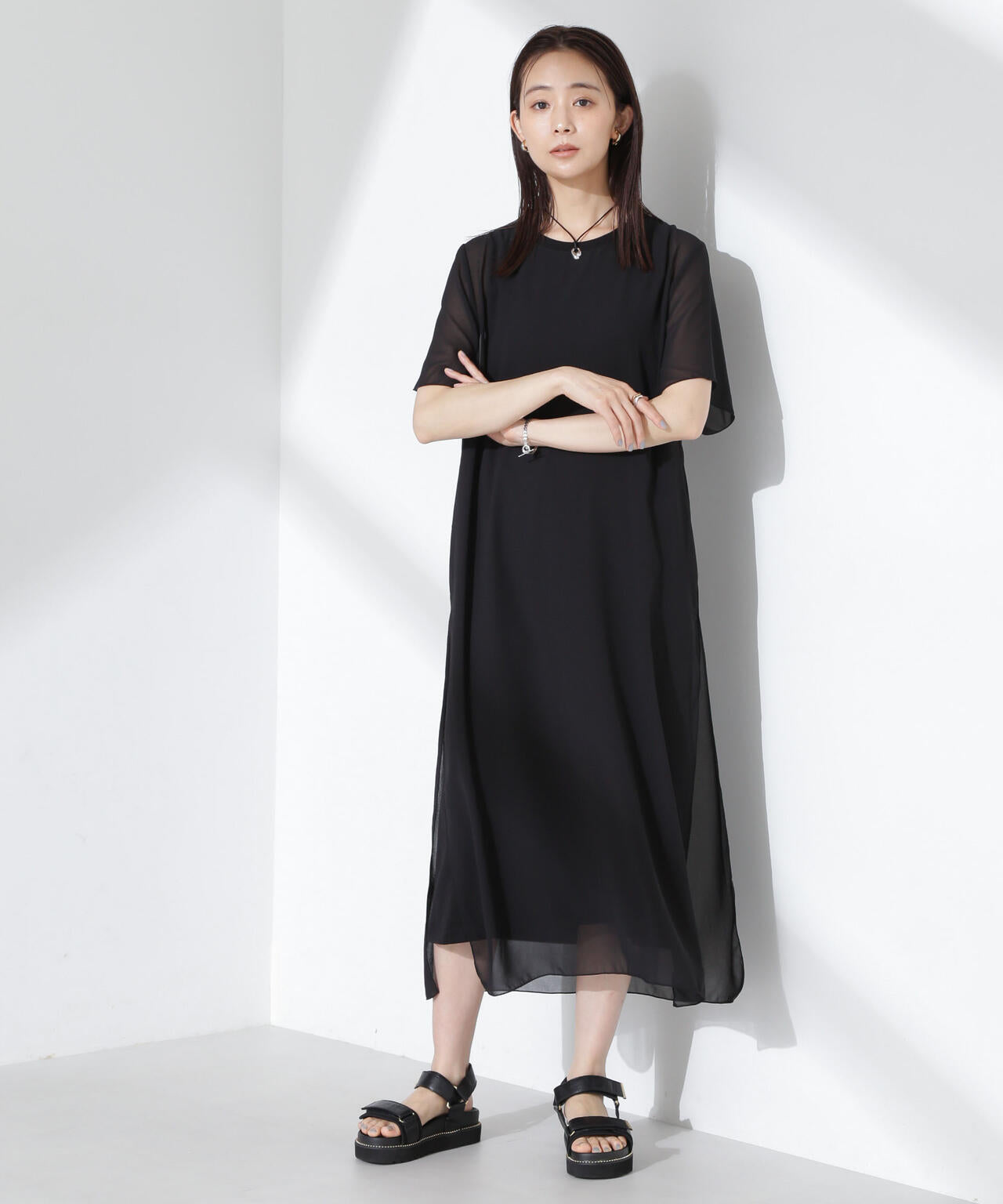 シアーコンビワンピース 6735119321