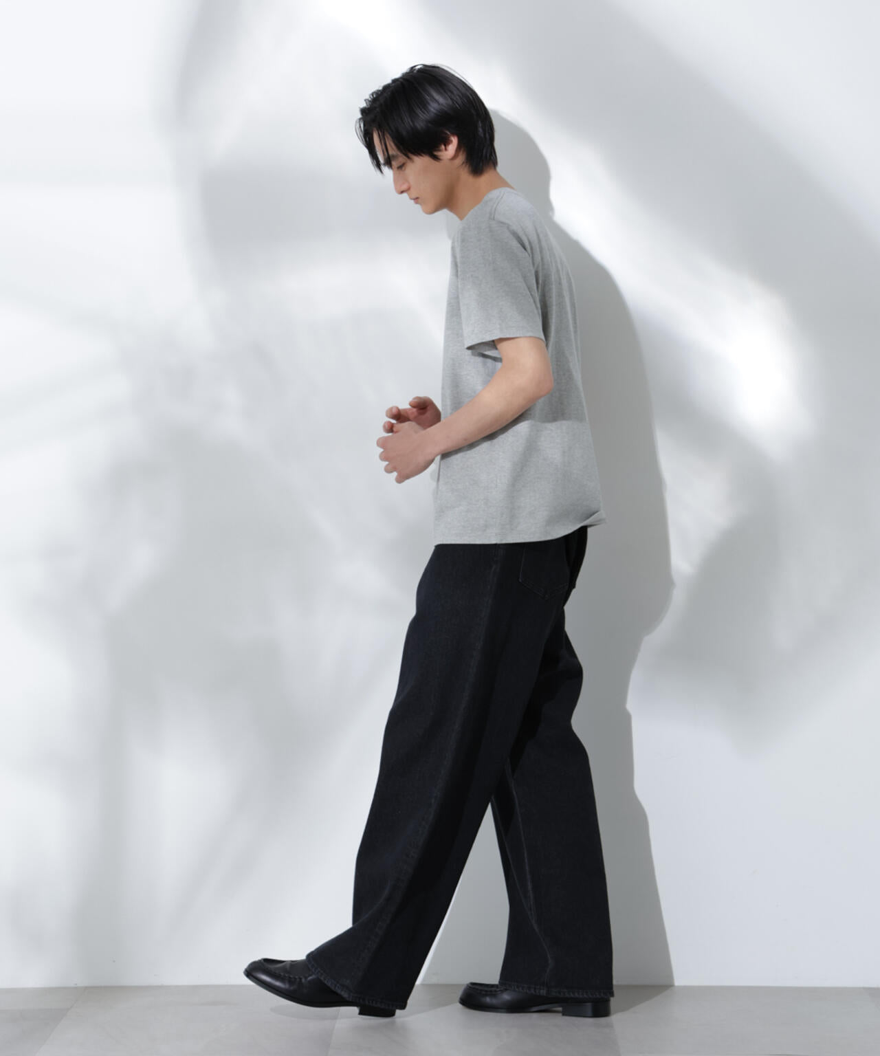 Anti Soaked(R) 汗染み防止 クルーネック レギュラーシルエットTシャツ 6685124202