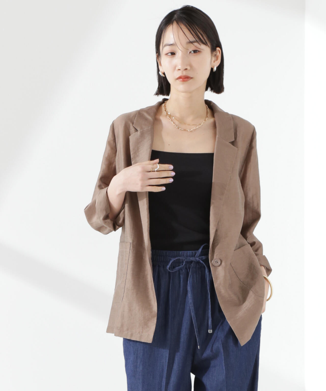 シアーシングルジャケット 6735116307