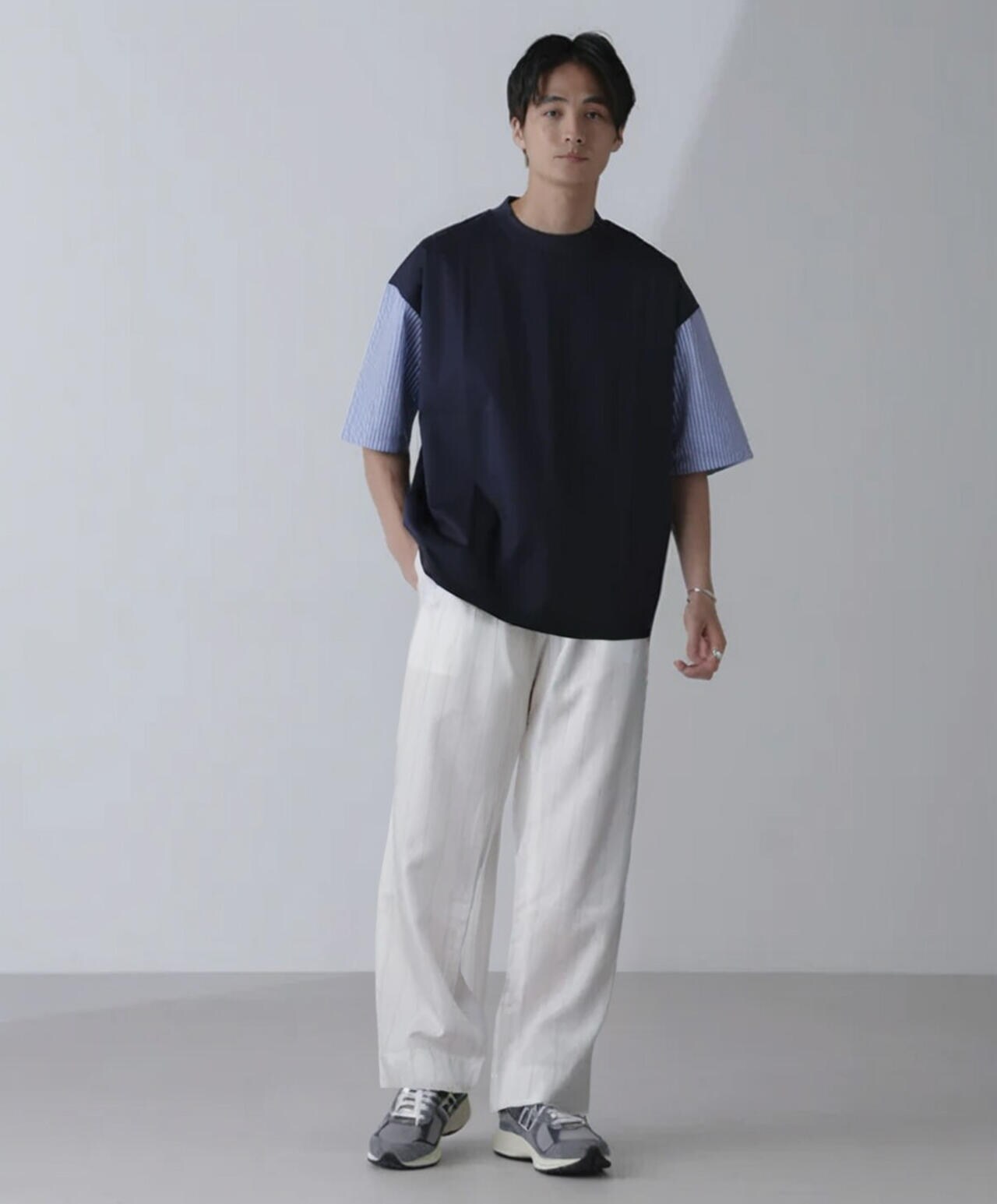 コンビハーフスリーブTシャツ 6684224209