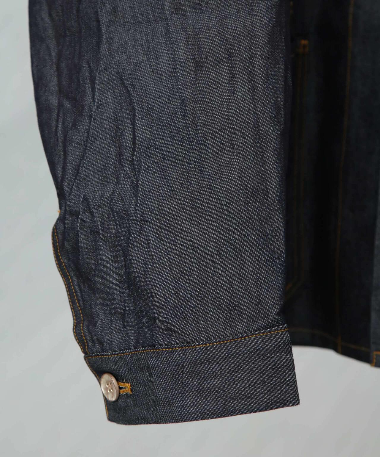 benine 9/6oz Silk Denim Work Jacket 6705112038