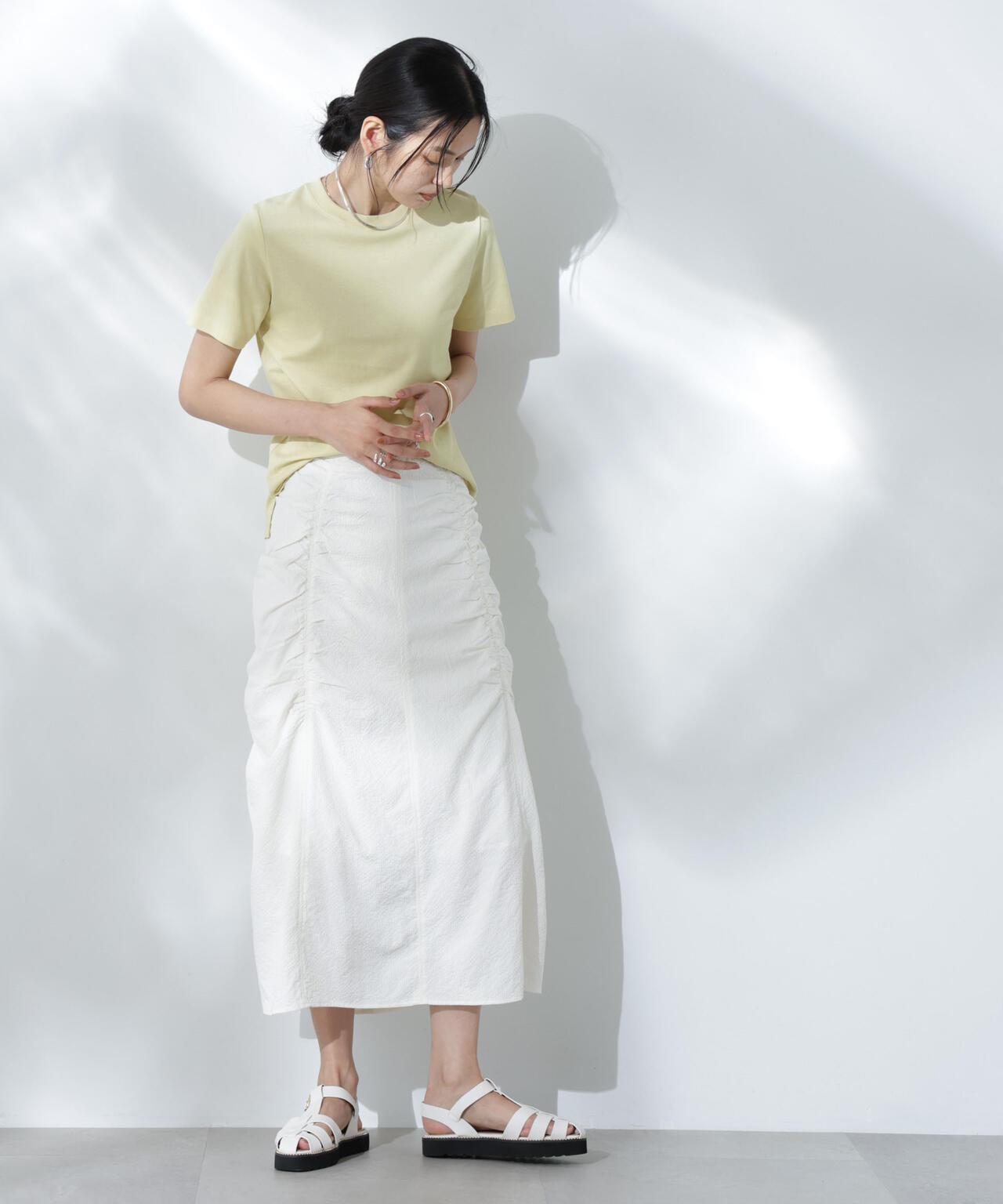 Anti Soaked(R) 汗染み防止カラフルクルーTシャツ 6695124306