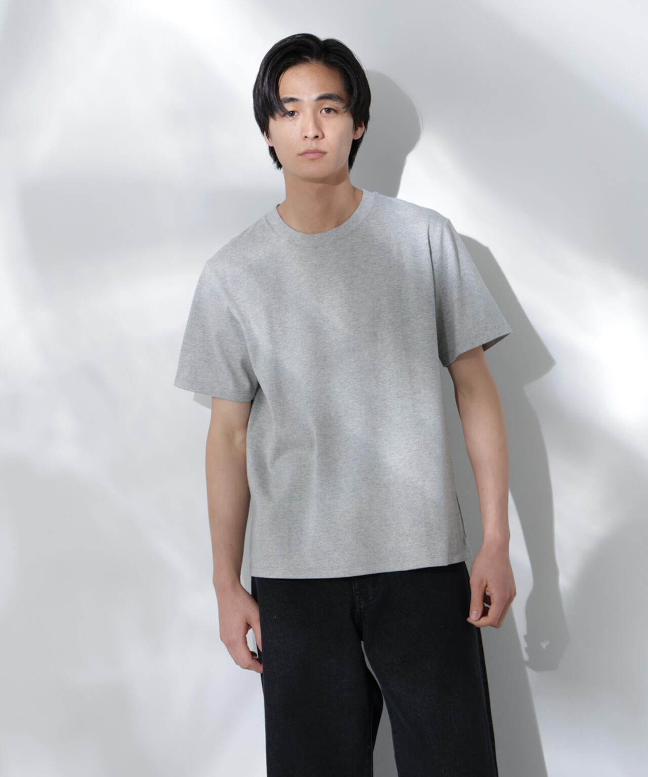 Anti Soaked(R) 汗染み防止 クルーネック レギュラーシルエットTシャツ 6685124202