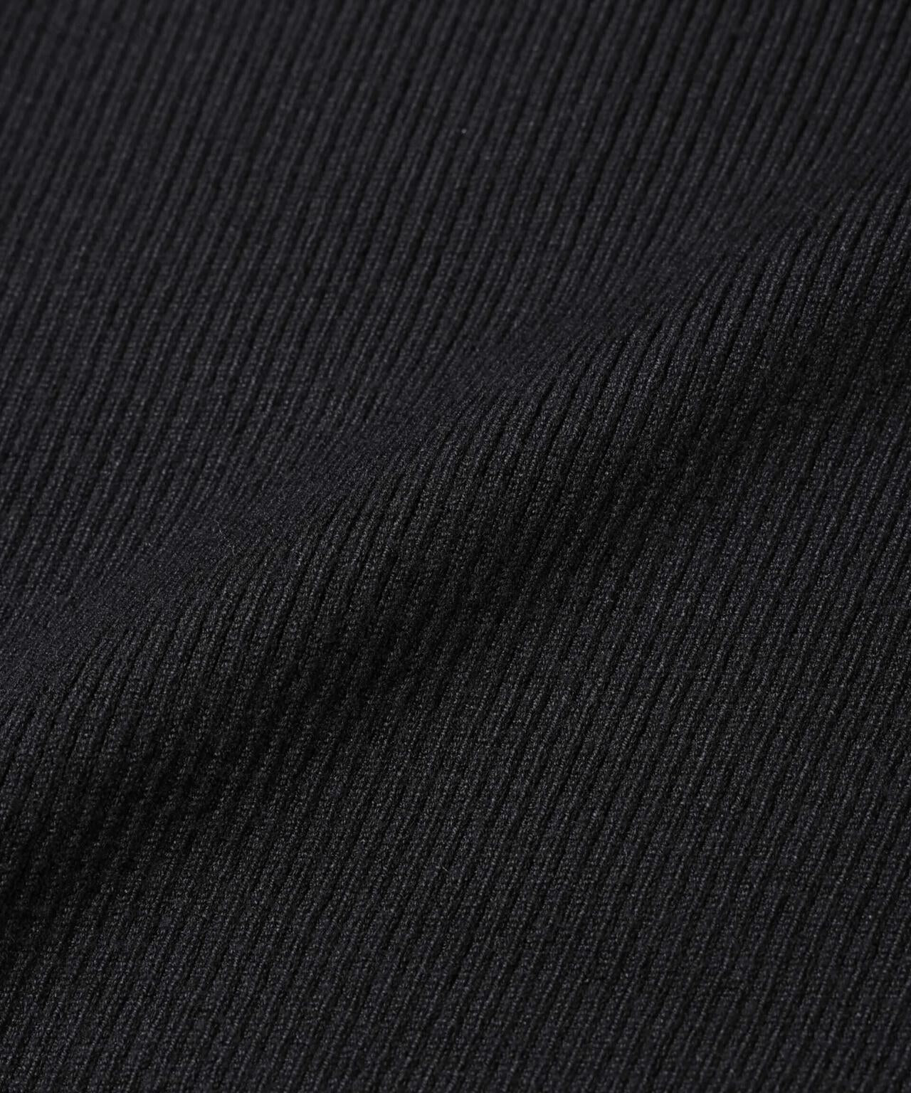 椿オイル加工リブカーディガン 6694222330