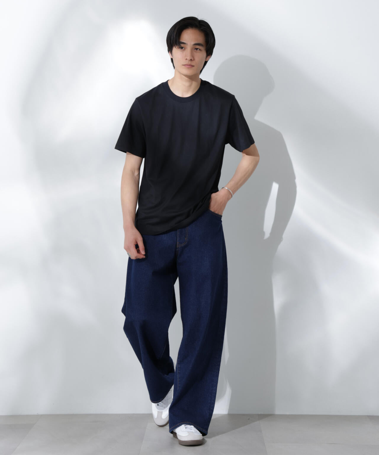 Anti Soaked(R) 汗染み防止 クルーネック レギュラーシルエットTシャツ 6685124202
