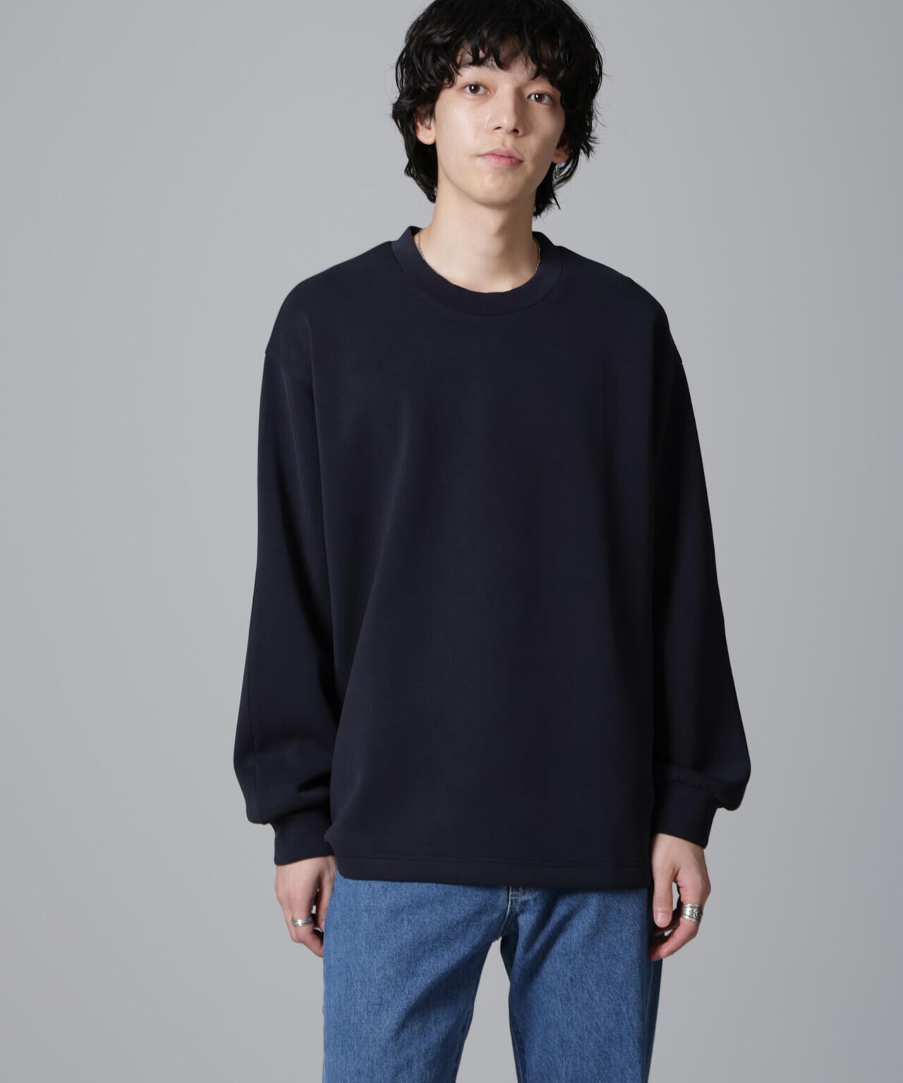 パウダースノーダンボールクルーネックプルオーバー 6684223237